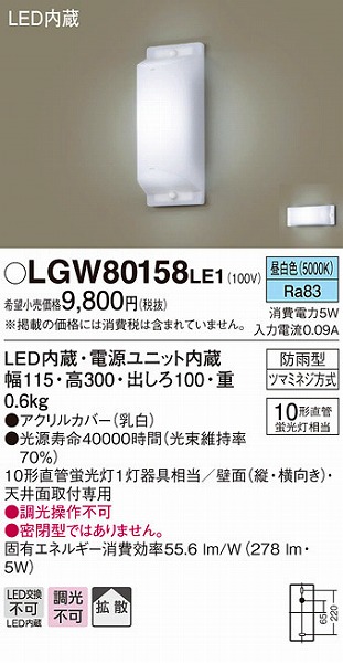 LGW80158LE1 pi\jbN |[`Cg LEDiFj