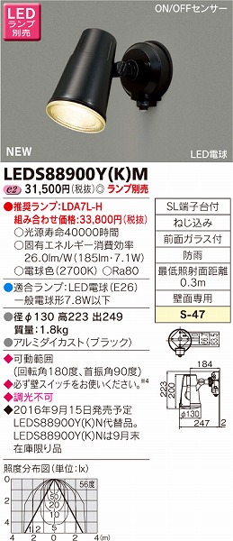 LEDS88900Y(K)M  |[`Cg LED ZT[t