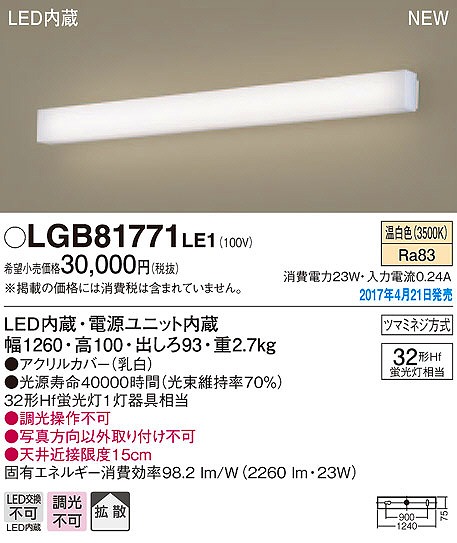 LGB81771LE1 pi\jbN uPbg LEDiFj (LGB81771 LE1)