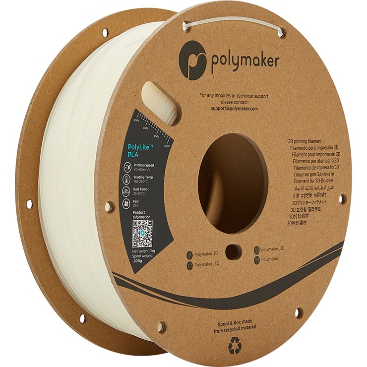 y[J[z Polymaker 3Dv^[ptBg PolyLite PLA a1.75mm 1000g i` PA02011