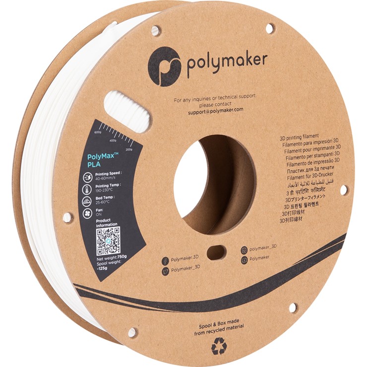 y[J[z Polymaker 3Dv^[ptBg PolyMax PLA a1.75mm 750g zCg PA06002