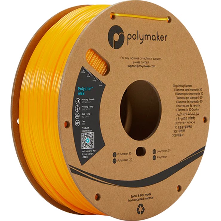 y[J[z Polymaker 3Dv^[ptBg PolyLite ABS a1.75mm 1000g CG[ PE01006