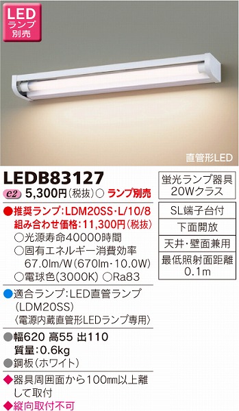 LEDB83127  auPbg LED