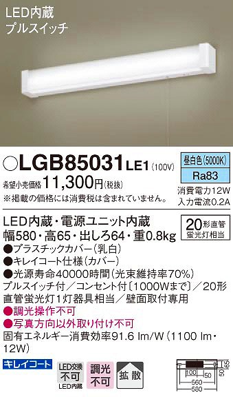 LGB85031LE1 pi\jbN uPbg ~[Cg LEDiFj