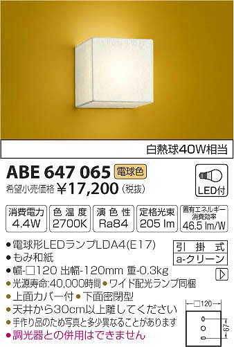 ABE647065 RCY~ auPbg LEDidFj
