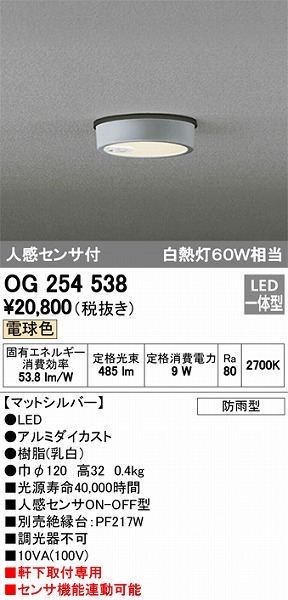 OG254538 I[fbN pV[OCg LEDidFj ZT[t