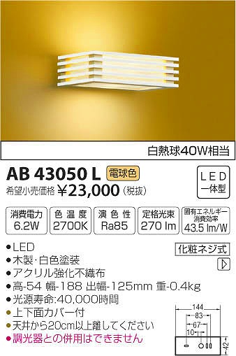 AB43050L RCY~ auPbg LEDidFj