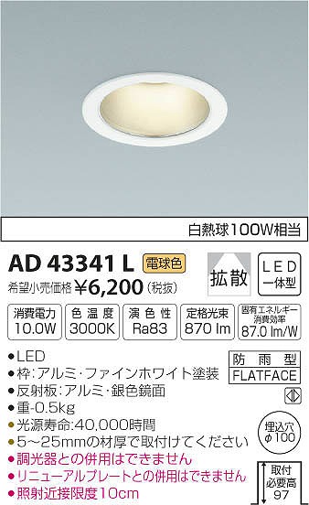 AD43341L RCY~ _ECg LEDidFj