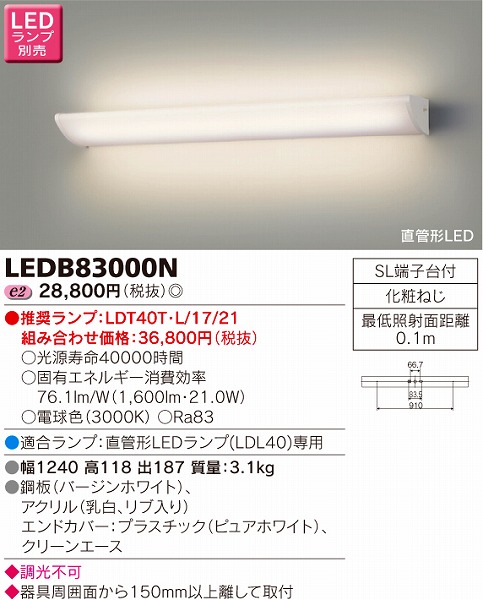 LEDB83000N  uPbg LED