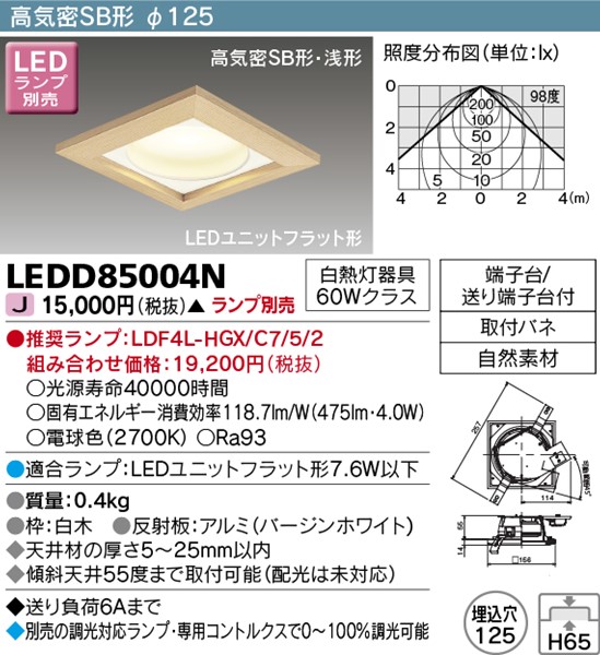 LEDD85004N  a_ECg  125 vʔ