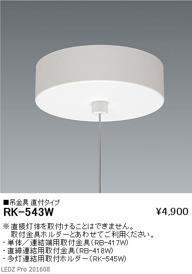 RK-543W Ɩ ݋ t^Cv