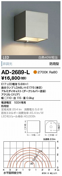 AD-2689-L RcƖ OpuPbg _[NVo[ LED