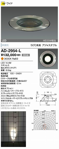 AD-2954-L RcƖ o[hCg LED