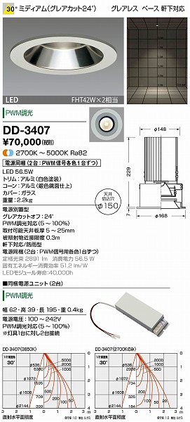 DD-3407 RcƖ p_ECg F LED