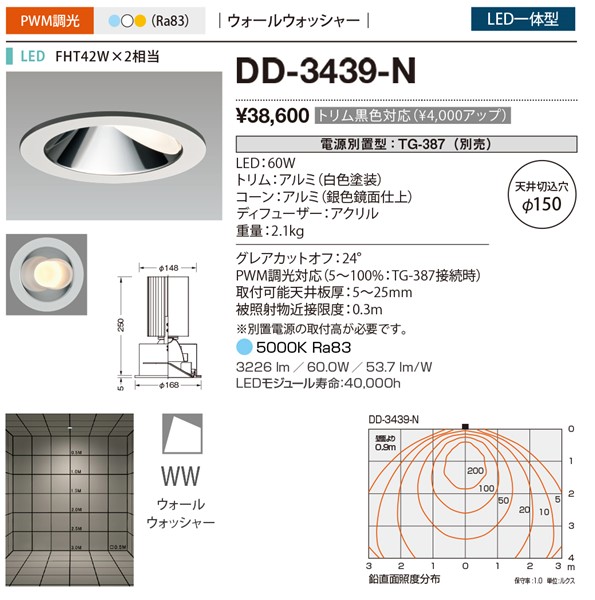 DD-3439-N RcƖ _ECg 150 F LED F  EH[EHbV[ dEʔ