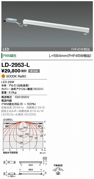 LD-2953-L RcƖ ԐڏƖ F LED