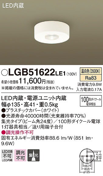 LGB51622LE1 pi\jbN ^V[OCg LEDiFj