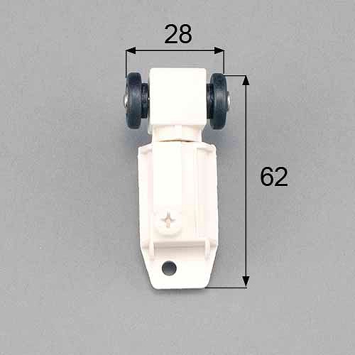 DCZZ328 LIXIL TOSTEM 浴室中折ドア吊車セット（上部吊部品）右用