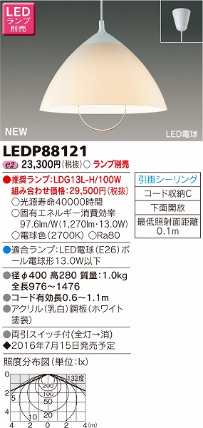 LEDP88121  ^y_g LED