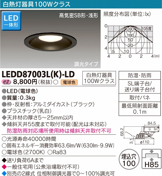 LEDD87003L(K)-LD  Op_ECg LEDidFj