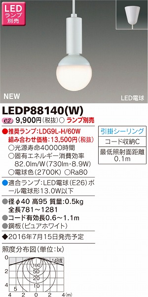 LEDP88140(W)  ^y_g LED