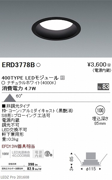 ERD3778B Ɩ x[X_ECg LED