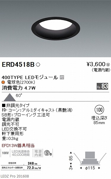 ERD4518B Ɩ x[X_ECg LED