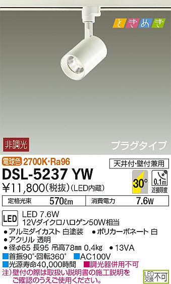 DSL-5237YW _CR[ [pX|bgCg LEDidFj