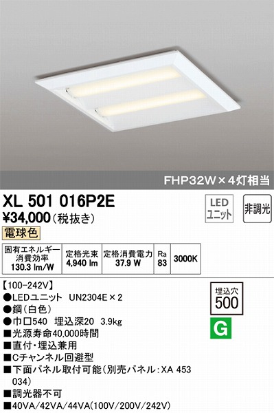 XL501016P2E I[fbN XNGAx[XCg LEDidFj