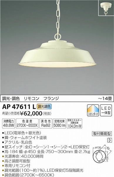 AP47611L RCY~ y_g LEDiFj `14
