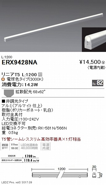 ERX9428NA Ɩ x[XCg LEDjbg LED