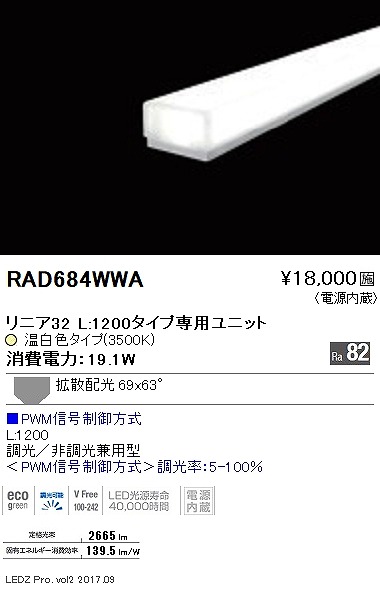 RAD684WWA Ɩ ԐڏƖ jA32 LED