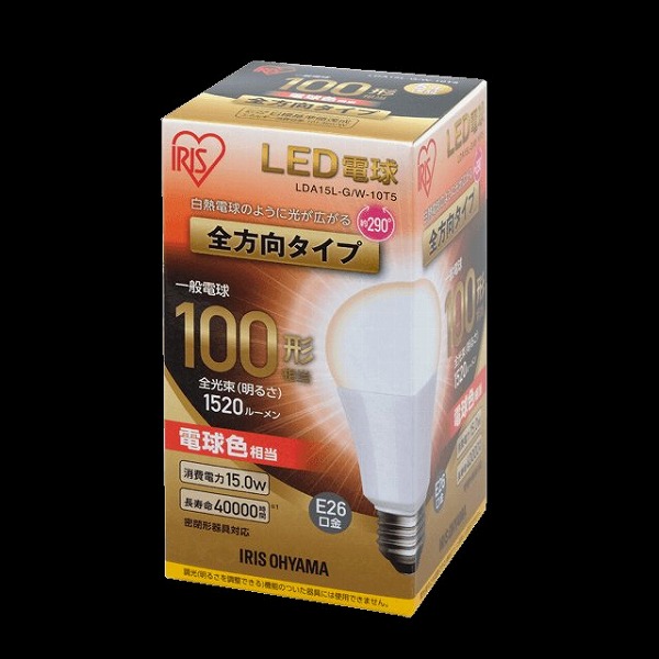 LDA15L-G/W-10T5 ACXI[} (567861) LEDd E26 S 100` dF