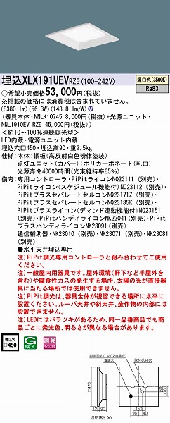XLX191UEVRZ9 pi\jbN XNGAx[XCg LEDiFj (XLX191UEV RZ9)