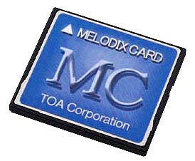 MC-1020 TOA メロディクスカード 工場向け