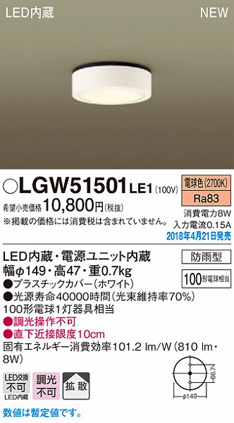 LGW51501LE1 pi\jbN p_ECg zCg LEDidFj (LGW51501 LE1)
