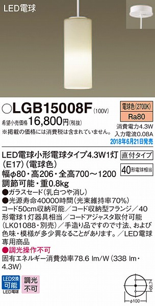 LGB15008F pi\jbN ^y_g LEDidFj