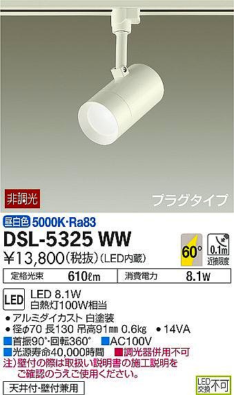 DSL-5325WW _CR[ [pX|bgCg LEDiFj
