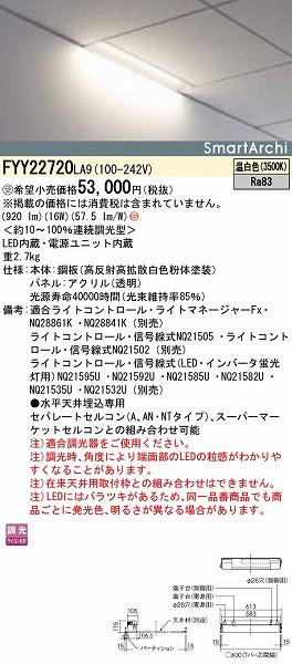 FYY22720LA9 pi\jbN x[XCg LED F 