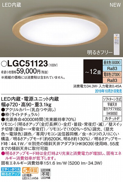 LGC51123 pi\jbN V[OCg i` LED F  `12