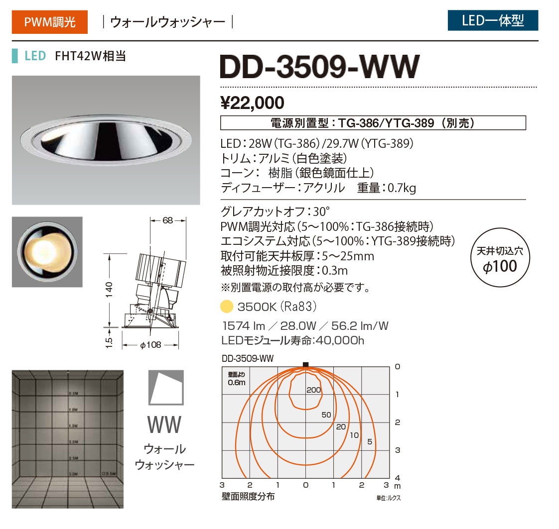 DD-3509-WW RcƖ _ECg F 100 LEDiFj EH[EHbV