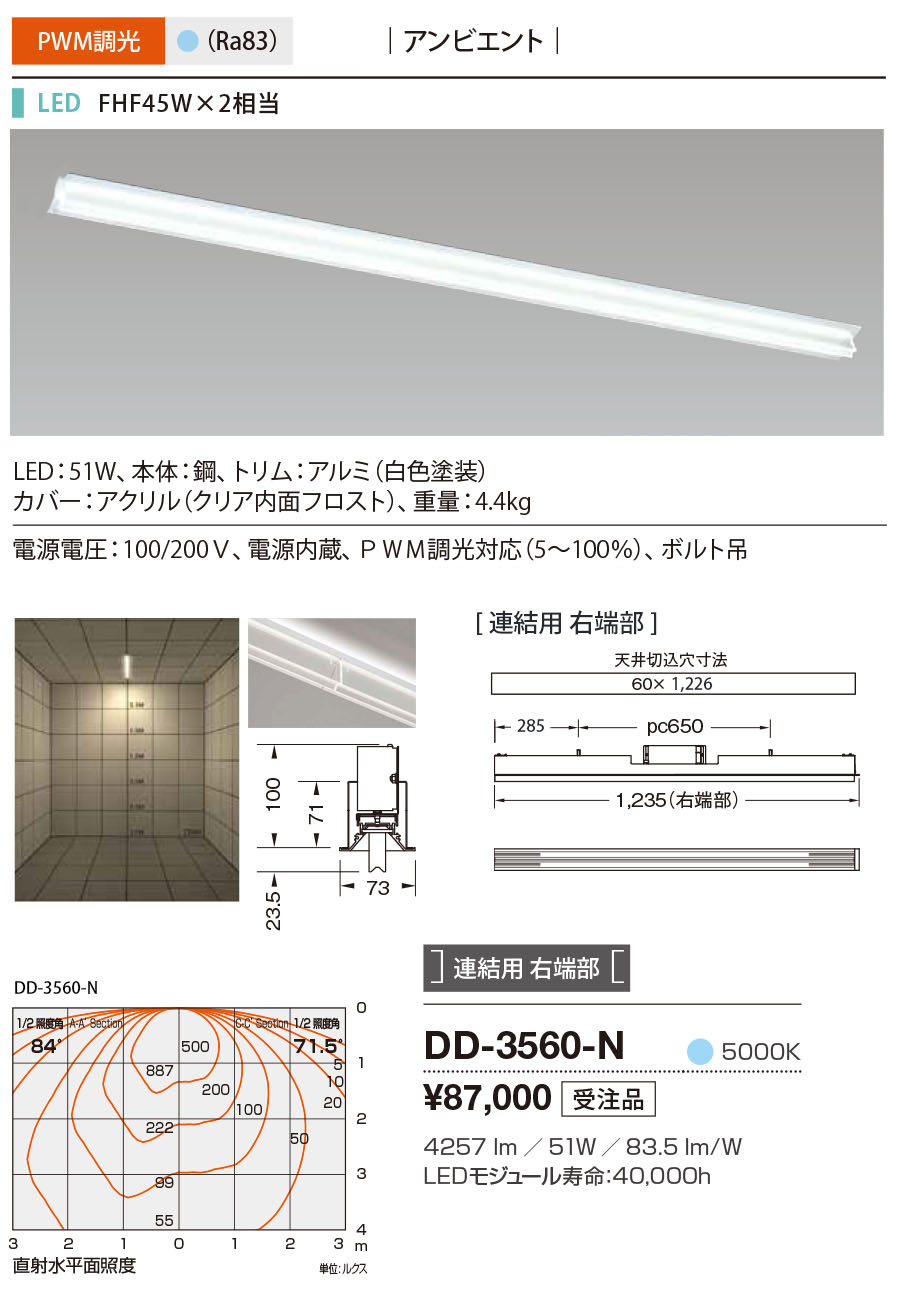 DD-3560-N RcƖ x[XCg F Ap E[ LED F 