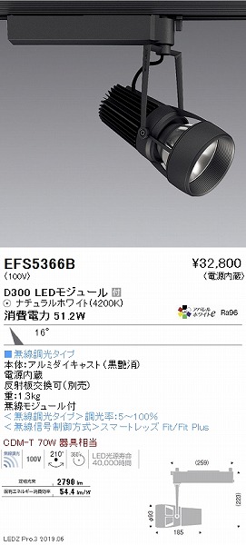EFS5366B Ɩ [pX|bgCg  LED F Fit p