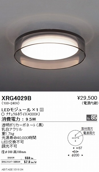XRG4029B Ɩ V[OCg LEDiFj