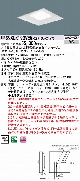 XLX193VEWRX9 pi\jbN XNGAx[XCg LED F WiLIA