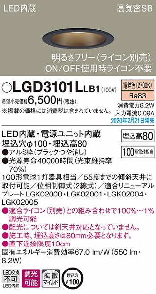 LGD3101LLB1 pi\jbN _ECg ubN 100 LED dF  gU (LGB76317LB1 i)