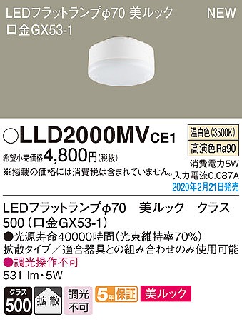 LLD2000MVCE1 pi\jbN LEDtbgv bN NX500 70 LEDiFj gU