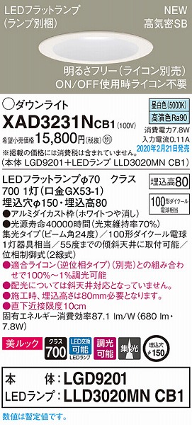 XAD3231NCB1 pi\jbN _ECg zCg 150 LED F  gU