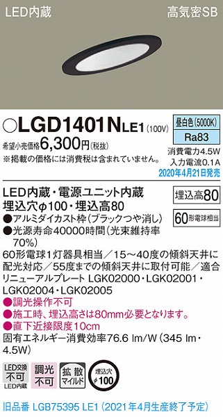 LGD1401NLE1 pi\jbN XΓVp_ECg ubN LEDiFj gU (LGB75395LE1 pi)
