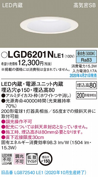 LGD6201NLE1 pi\jbN _ECg zCg LEDiFj gU (LGB72540LE1 pi)
